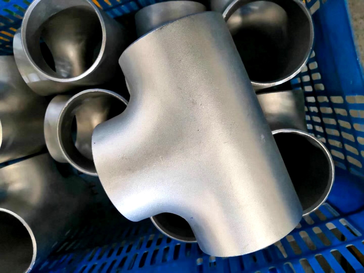 Stainless Steel Tee Joint SS Tee / Stainless Steel 904 904L Welded Pipe Fittings Elbow