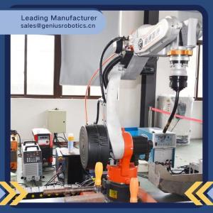 Buy cheap Multistation Robotic Mig Welding Machine Electric Drive 1400mm Max Reach Fully Digital product