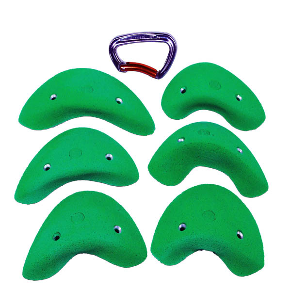 Outdoor PU Material Rock Climbing Holds For Public Playground