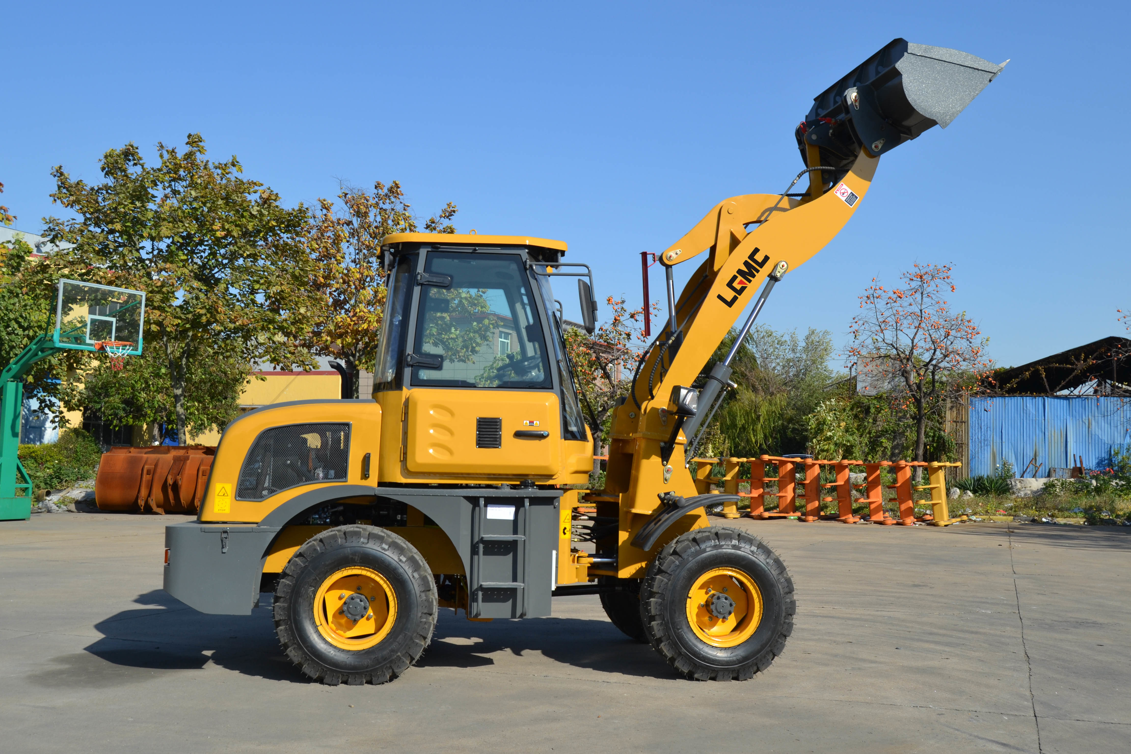 0.6m3 Xichai 490 Engine 3 Ton Front Wheel Loader