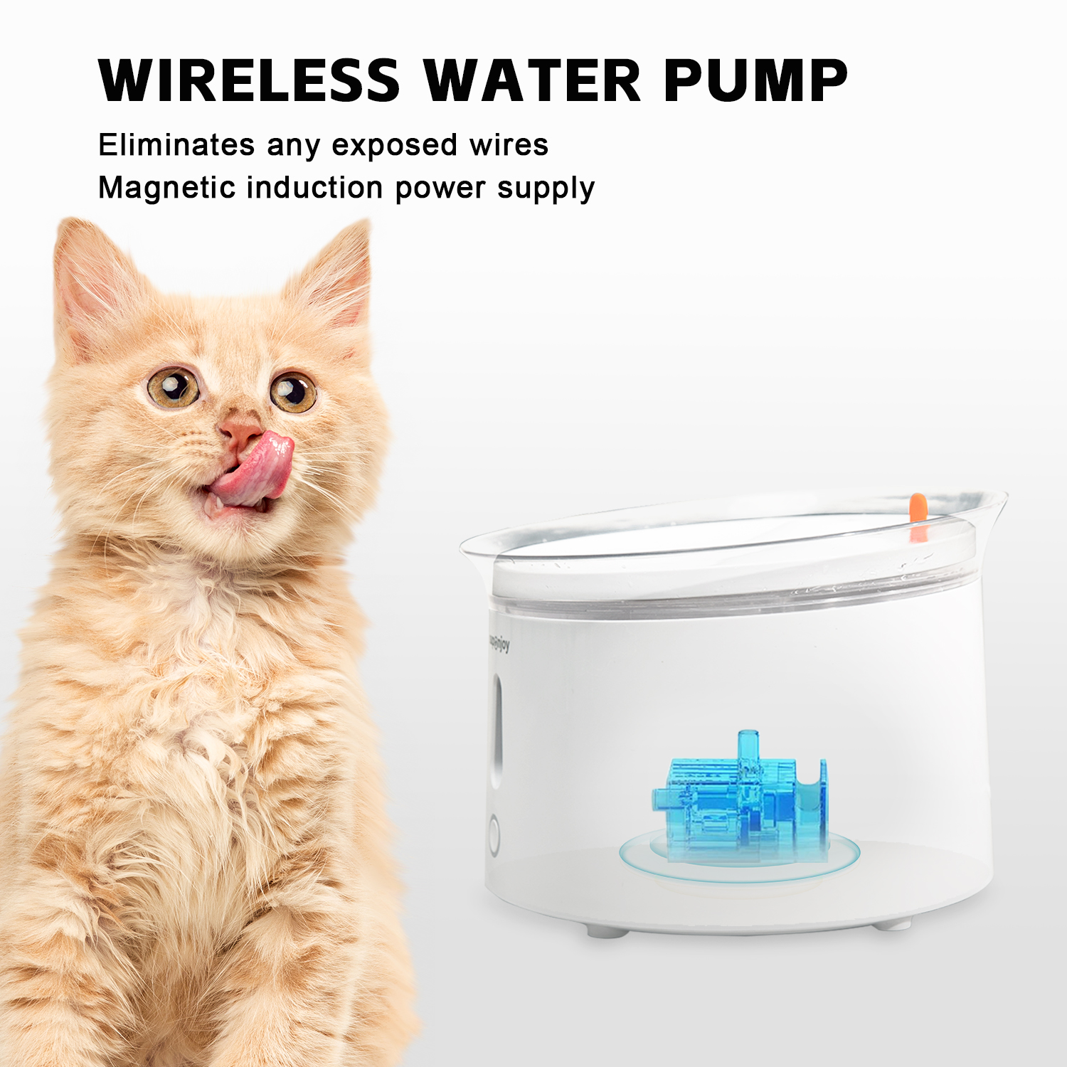 Household Cat Water Fountain With Smart Automatic Circulation Filter And Low Noise