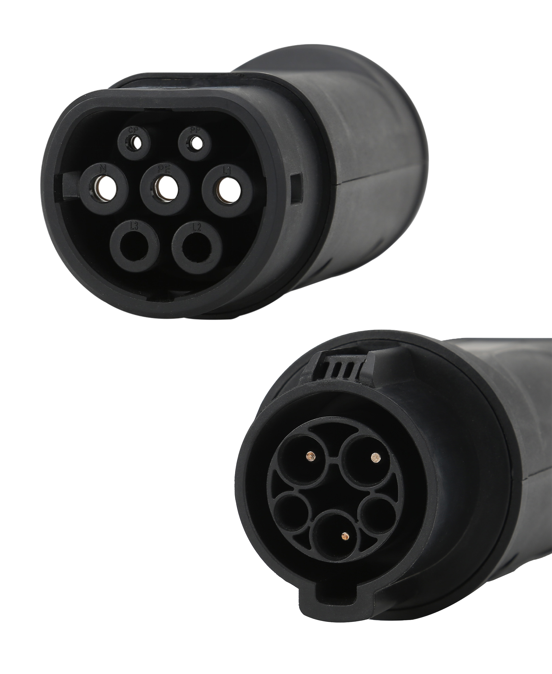 90% EV Type1 Type2 GB/T Adapter 32A 1Phase 3 Phase Schuko for Electric Car Charging