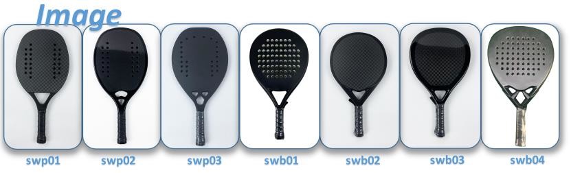 Eva 17 Professional Padel Racket Carbon Fiber Padel Tennis Racquet