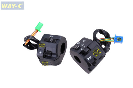JB401400 / PF401408 Motorcycle Handlebar Switch Assy Handle Winker Switch LH/RH