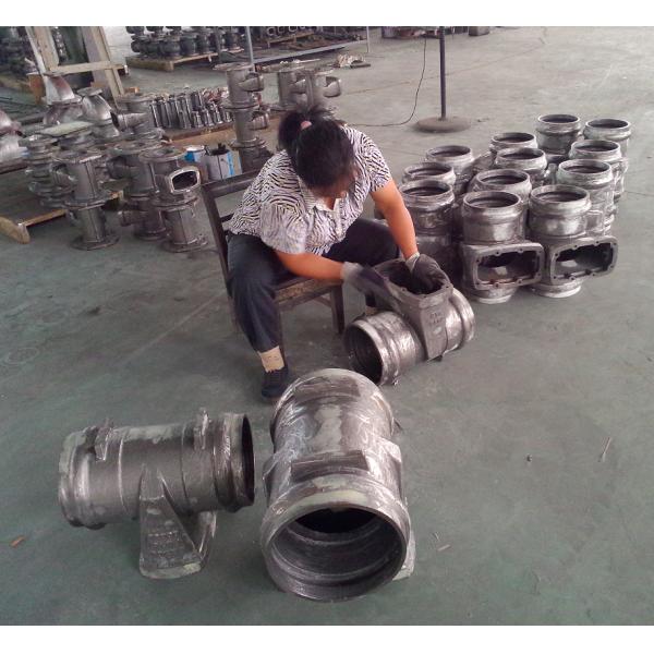 body GGG50 bonnet GGG50 PN16 ductile iron resilient seal socket gate valve
