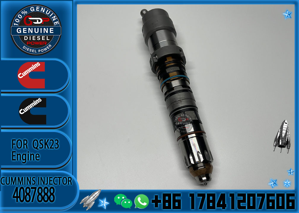 Quality goods Common Rail Diesel Fuel Injector 4087888 For Cummins QSK23 QSK60