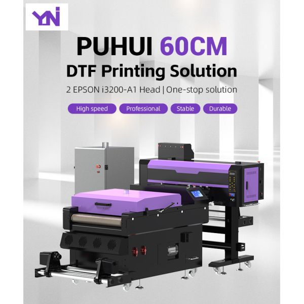 Ingani A1 T-shirt Printing Machine I3200 Print Head 60cm/63cm DTF Drucker With Powder Shaker for Outdoor Hoodie