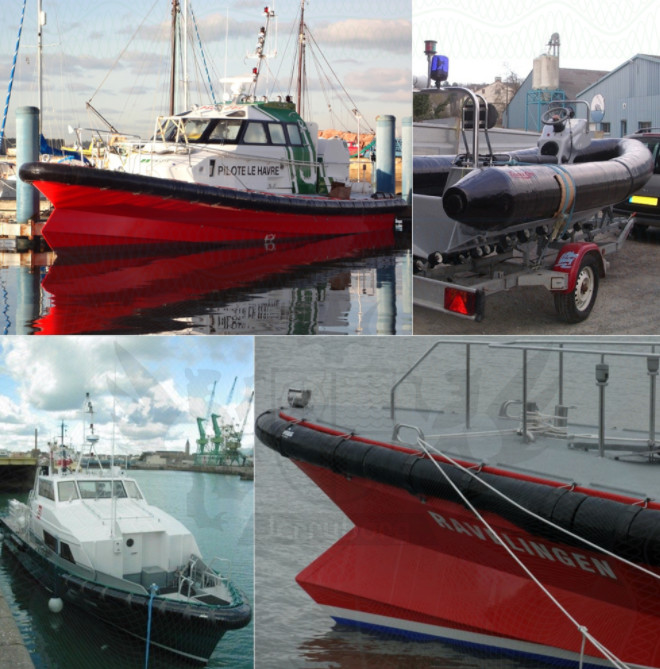 Foam Fender Good Performance Solid EVA Foam Filled Fender for Workboat