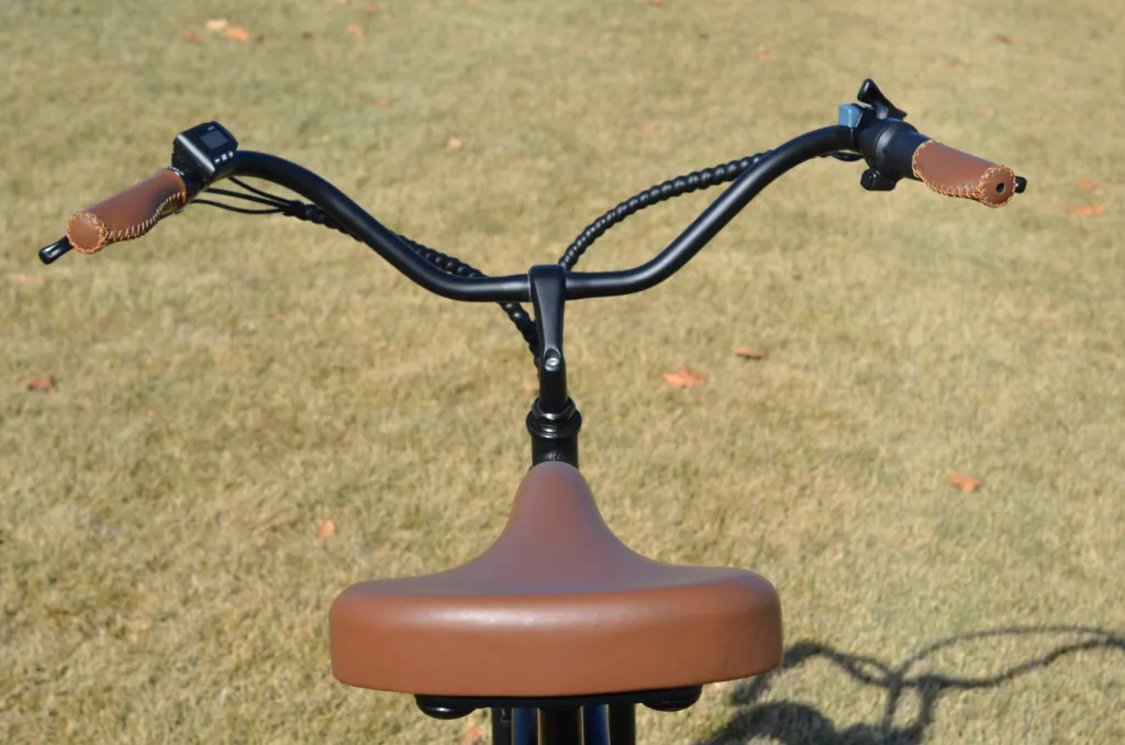 7 speed Beach Cruiser Electric Bike 48V 500W Vintage Electric Bicycle 26 Inch