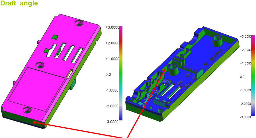 Hot Runner Two Shot Injection Molding SG1643 till SG1647 Electronic Cover PC Material