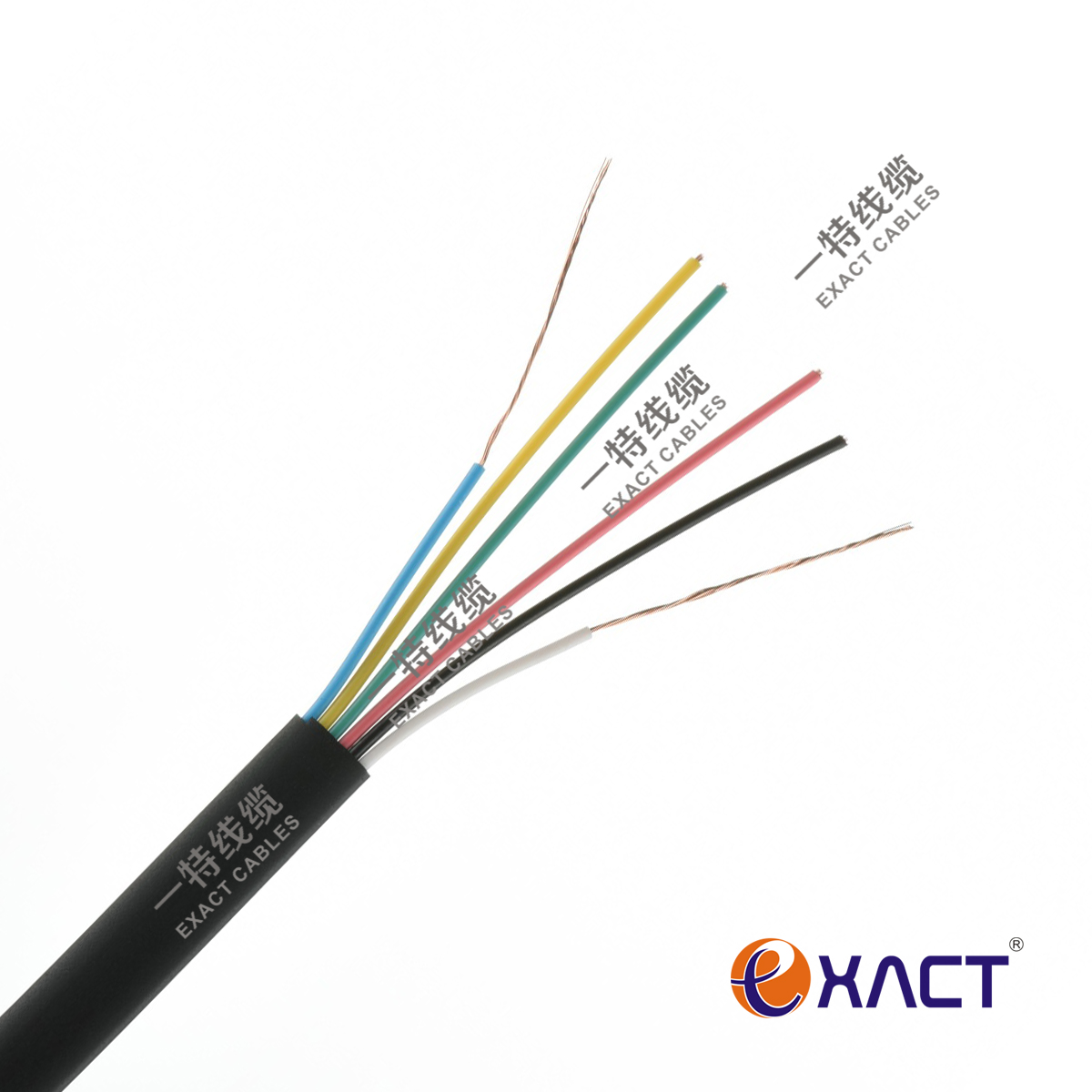 Advanced CCA Stranded 6x0.22mm2 2x0.5mm2 Composite CPR Eca Control Cable for Security