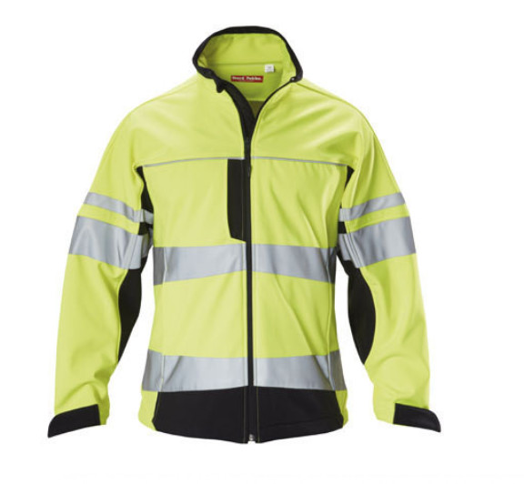 Reflective PPE Safety Wear High Quality Fluorescent Yellow Polyester Reflective Jacket