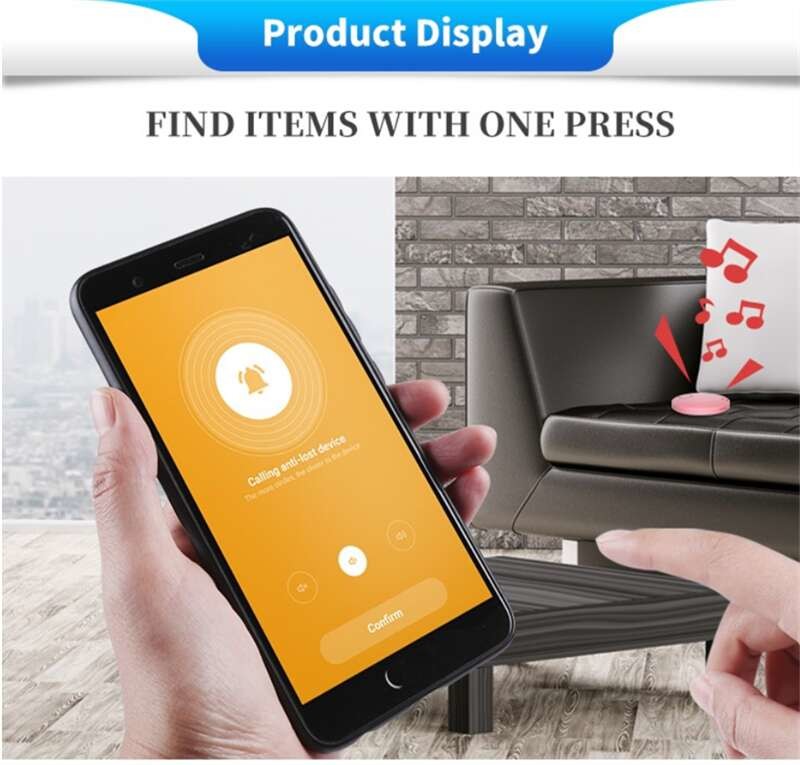 Tuya Smart Bluetooth Itag Tracker Locator V4.0 Anti-Theft Tracking Device For Mobile Phone Keychain Key Finder