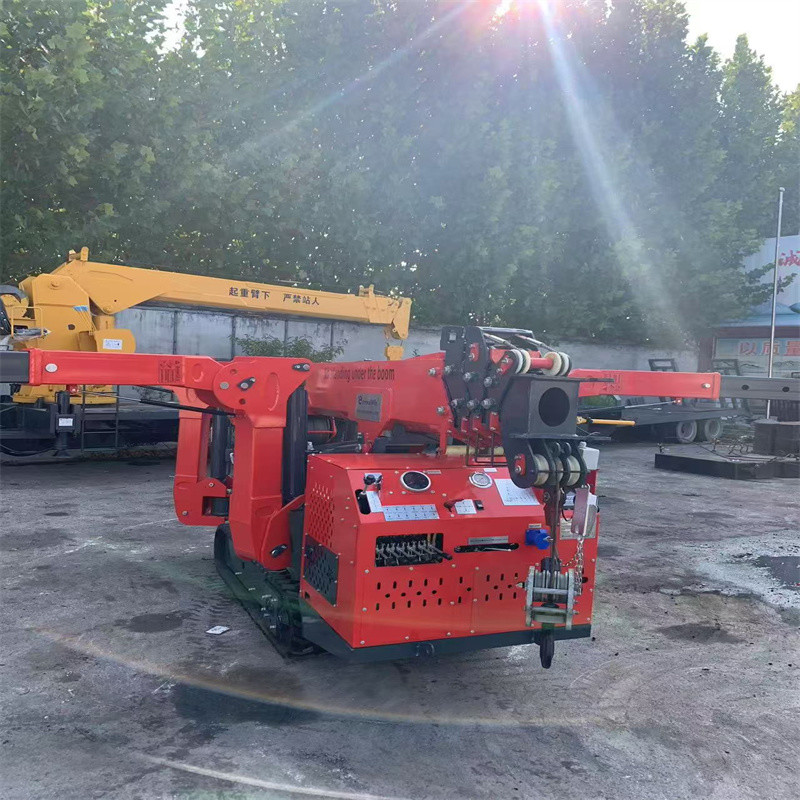 Electric and Diesel Power Spider Crawler Crane for Smooth Operation