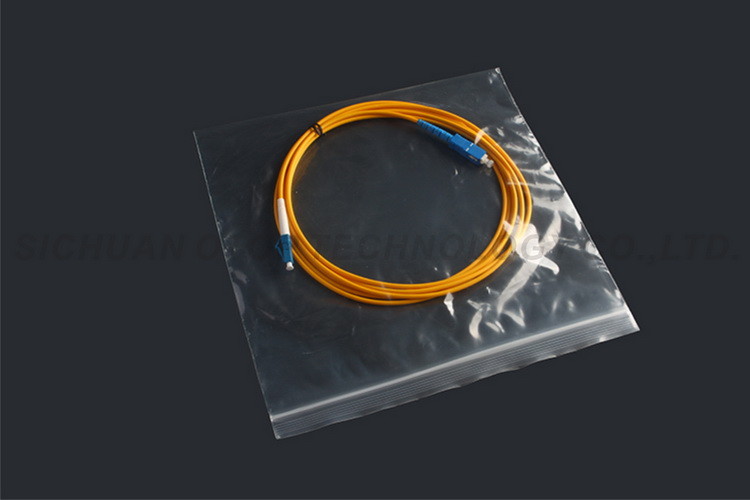 Duplex LC Fiber Optic Patch Cord Multimode Mode Orange Color OM1 OM2
