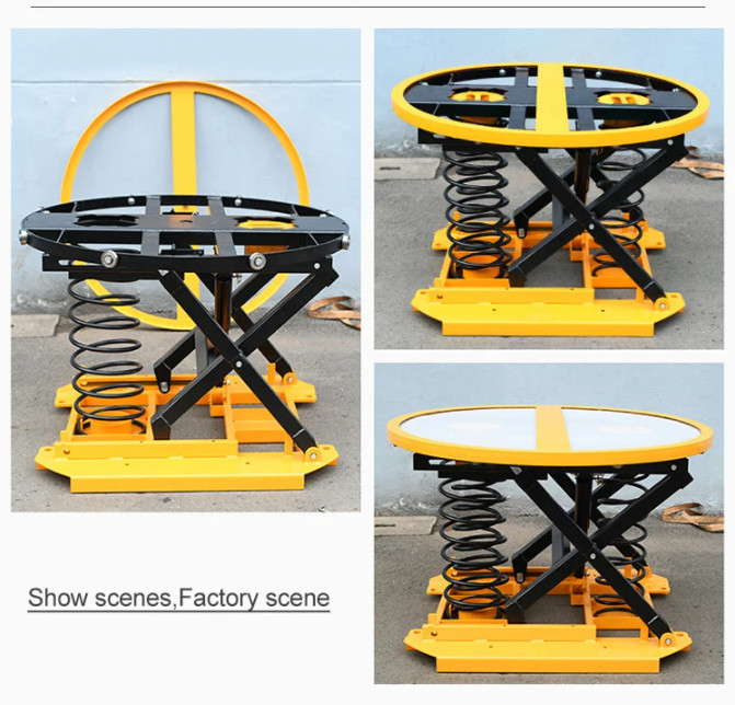 360 Palletpal 1000kg Forklift Table Lever Loader For Cargo