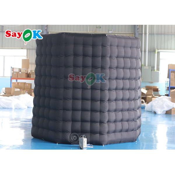 Oxford Cloth Inflatable Photo Booth Enclosure Backdrop Mini Inflatable Tent