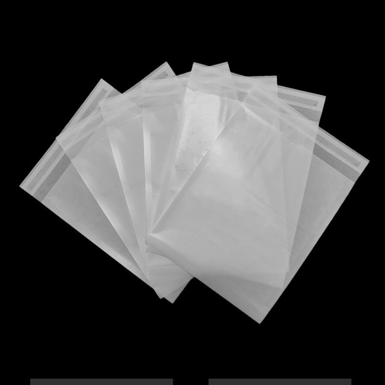 Biodegradable Flat Glassine Bags 40g Or 60g Or 80g FSC Certificated
