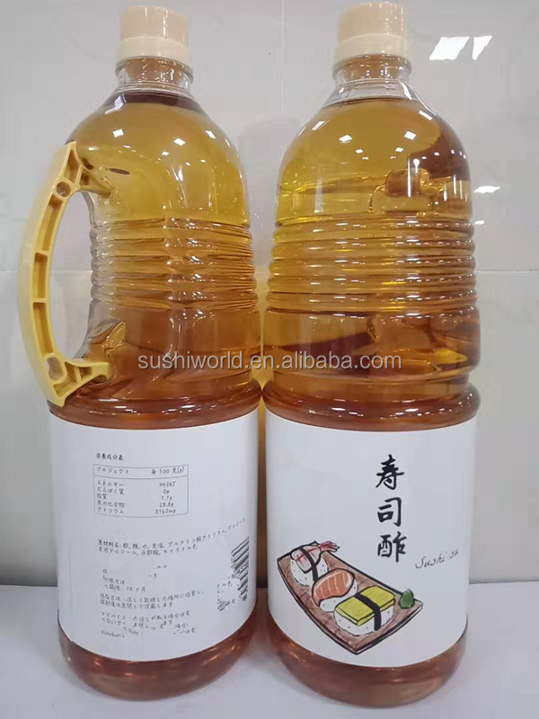 1.8L Seasoned Brown Rice Sushi Vinegar Liquid Form 24 Month Shelf Life for B2B Buyer