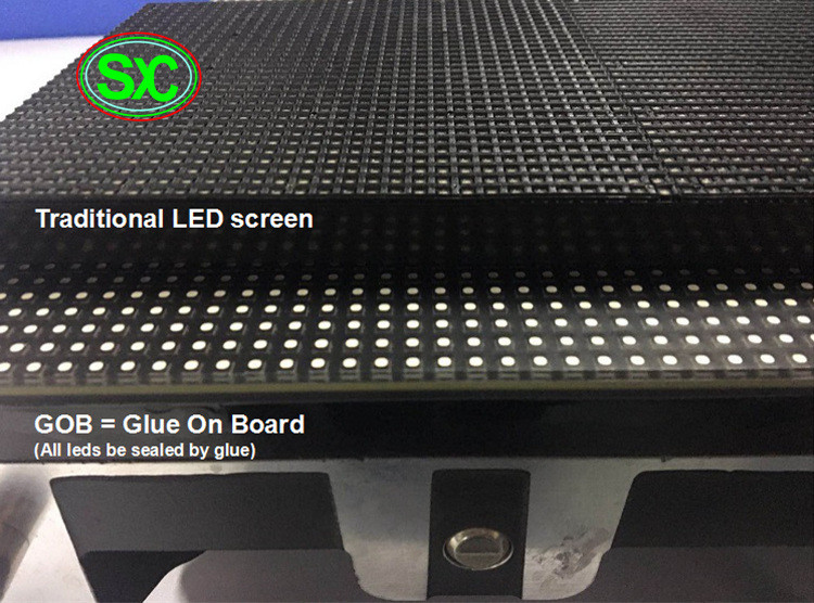Small Pixel Pitch Water Proof 1200cd/sqm Full Color Led Display Board