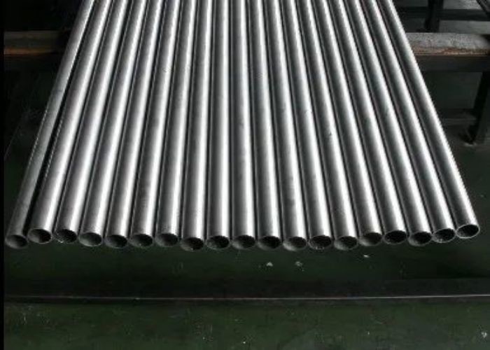 304 316 Corrugated Stainless Steel Tube For Heat Exchanger Muffle Furnace