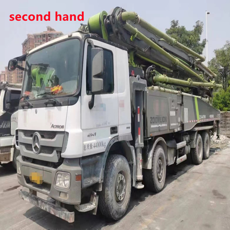 Second Hand Hydraulic Used Cement Pump Automatic 53M Custom