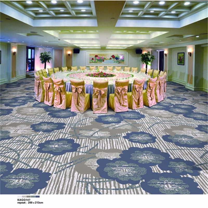 Axminster Banquet Hall Carpet 80% Wool 20% Nylon Antistatic Feature