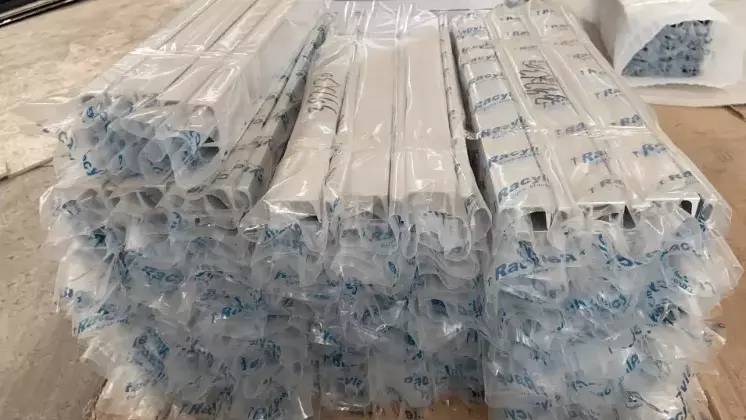 OEM 90mm Aluminum Alloy Half Moon Drawer Handles