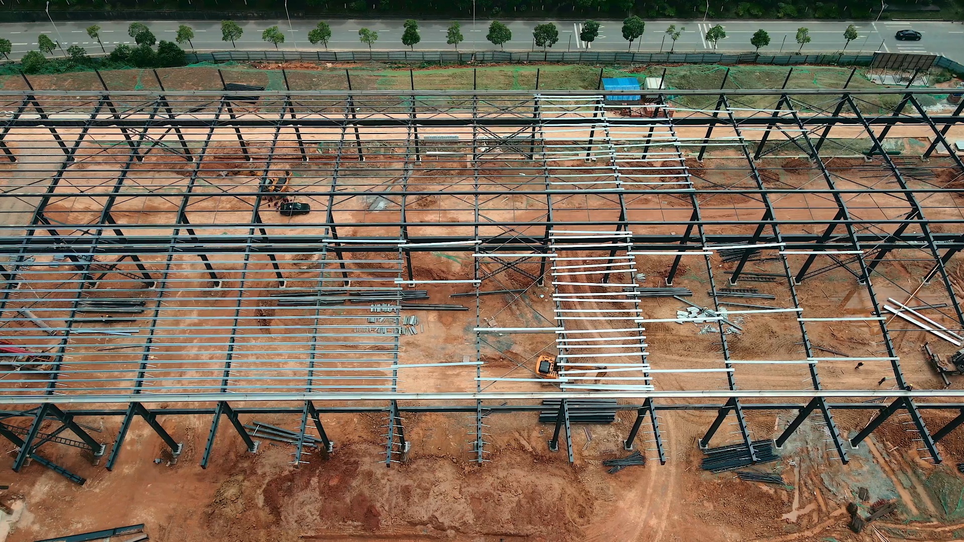 Prefab Steel Structure Homes Steel Barn House Workshop Metal Shed Logistics Factory Warehouse