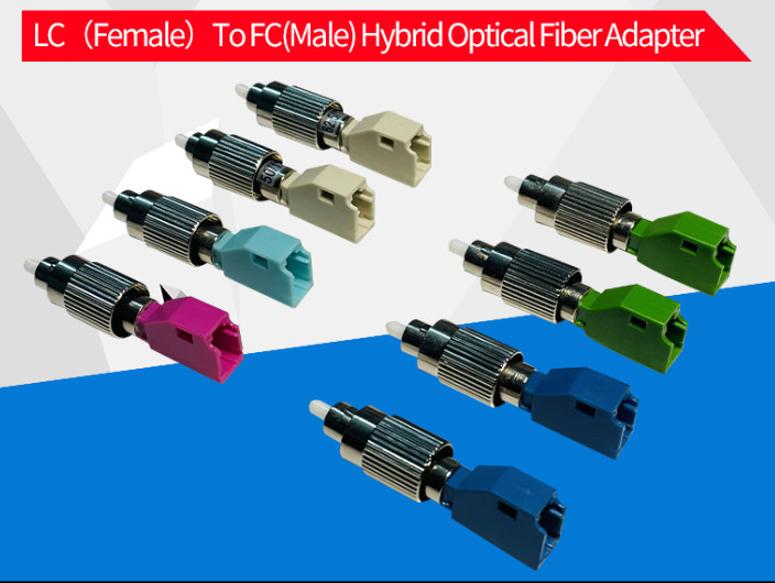 SC/UPC Male to SC/APC Female Fiber Optic Adapter Single Mode SC/APC Female To SC/UPC Male Fiber Optic Coupler