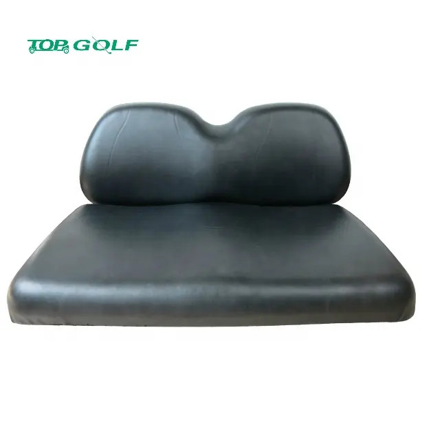 Leather Golf Cart Rear Seat Covers Universal Rear Replacement Cushions