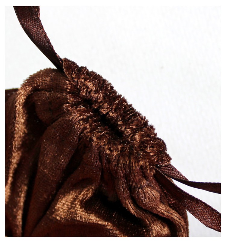 Factory price small reusable velvet drawstring bag jewelry suede pocket gift pouch leopard bag with customize logo and size