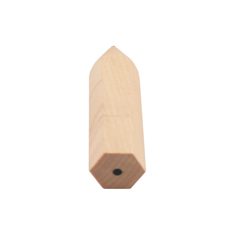 Maple Wood Pen Shaped USB Memory Stick Custom Logo Print Or Embossing
