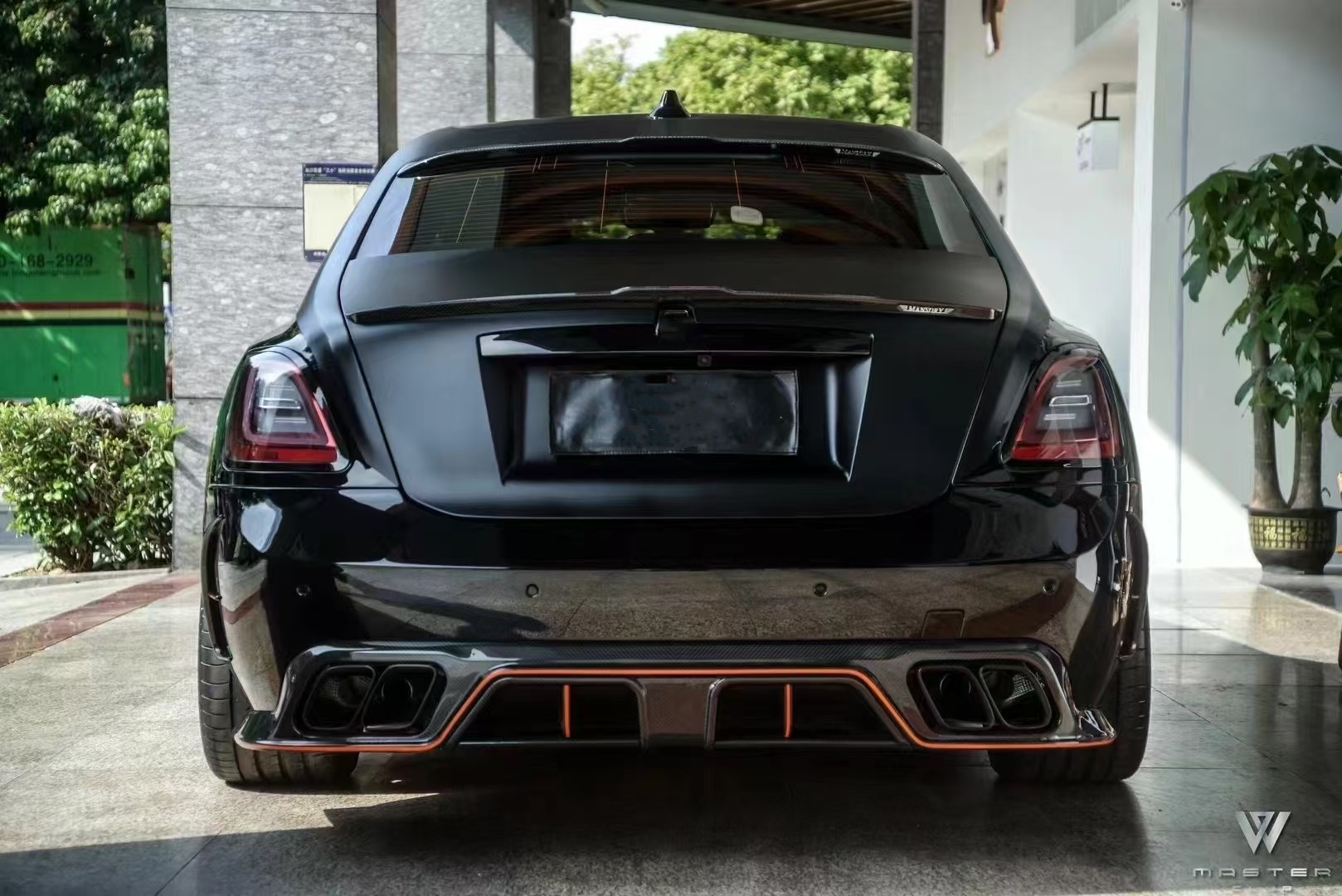RR21 GHOST Dry Rolls Royce Body Kit MSY Style Spoiler Hood