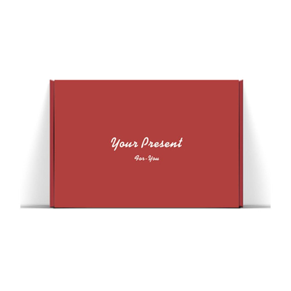 One Piece Molding Unique Paper Box With Card Slot Design