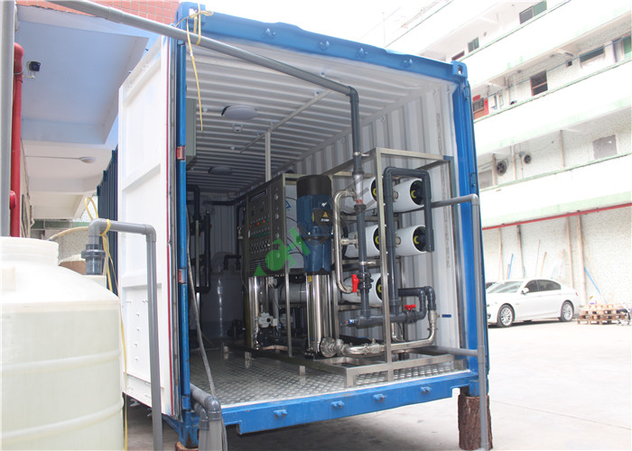 Chunke Containerized Reverse Osmosis Plant Pure Water Treatment 20ft 40ft