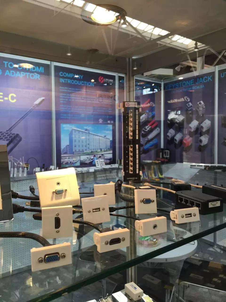 Exact Cables Cat5e/Cat6/Cat6A Networking Module Rj45 Keystone Jack for Cat3/Cat5e/Cat6