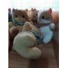 Buy cheap Cute little flower cat plush toy stuffed toy cartoon animal handicraft gift from wholesalers