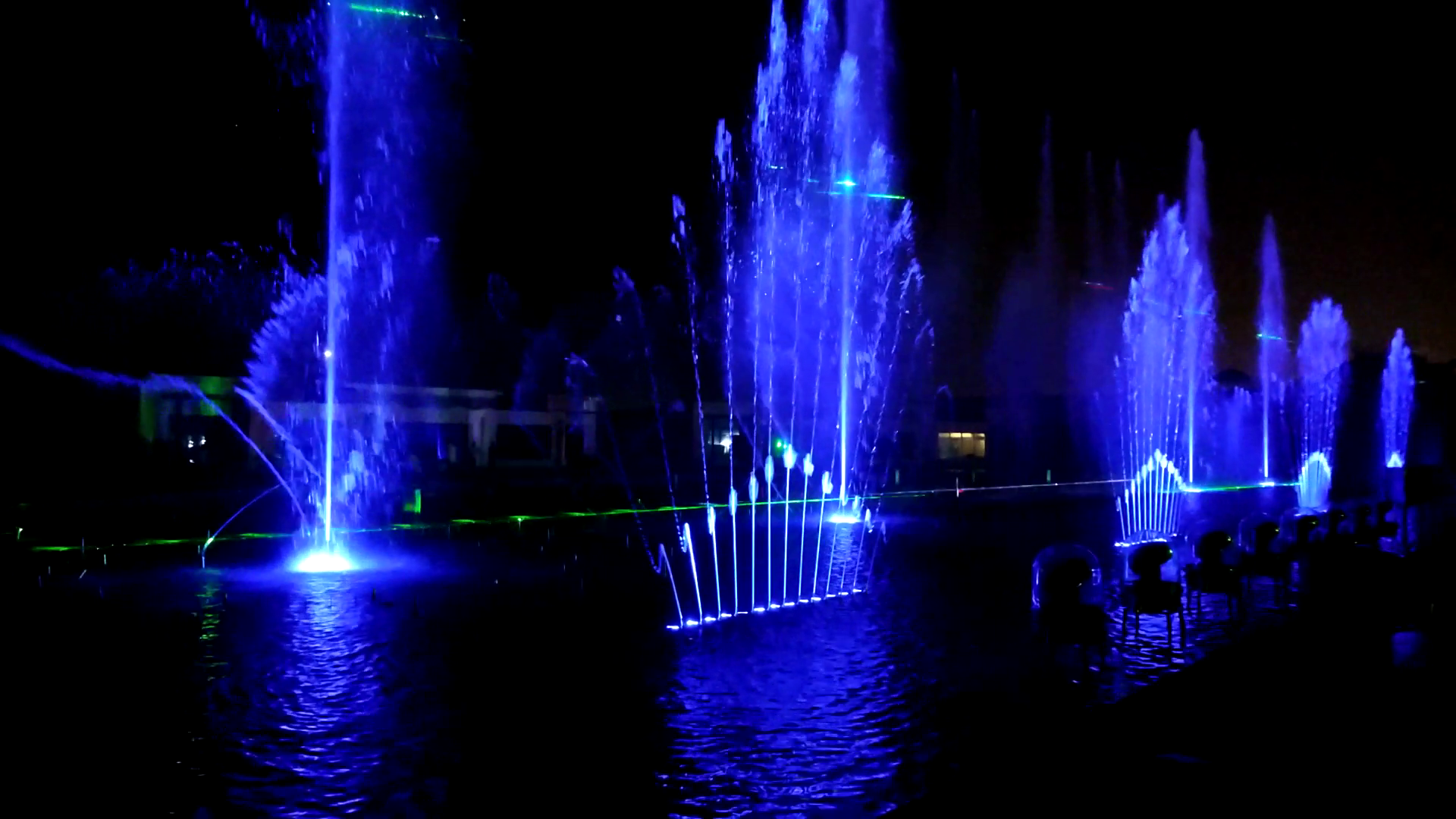 Modern LED Lighting Musical Fountain Park Equipment