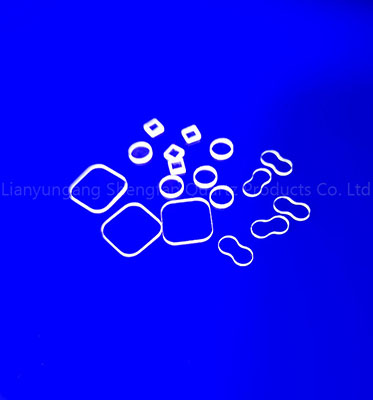Heat Resistance Quartz Sight Glass Plate High Transmission Transparent For UV Light