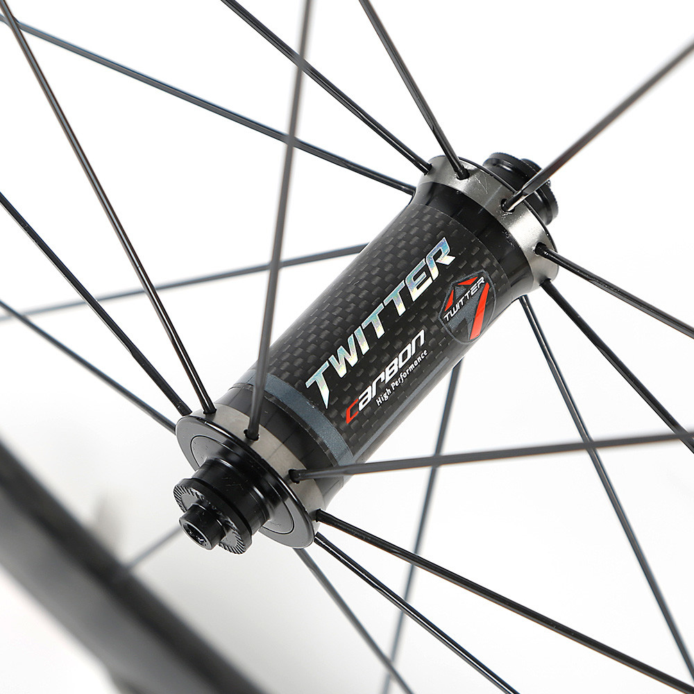 50mm Depth Carbon Road Bike Wheelset