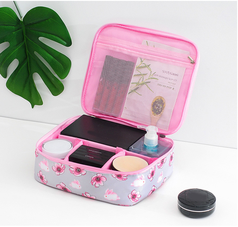 Portable Biodegradable Large Travel Toiletry Cosmetic Bag