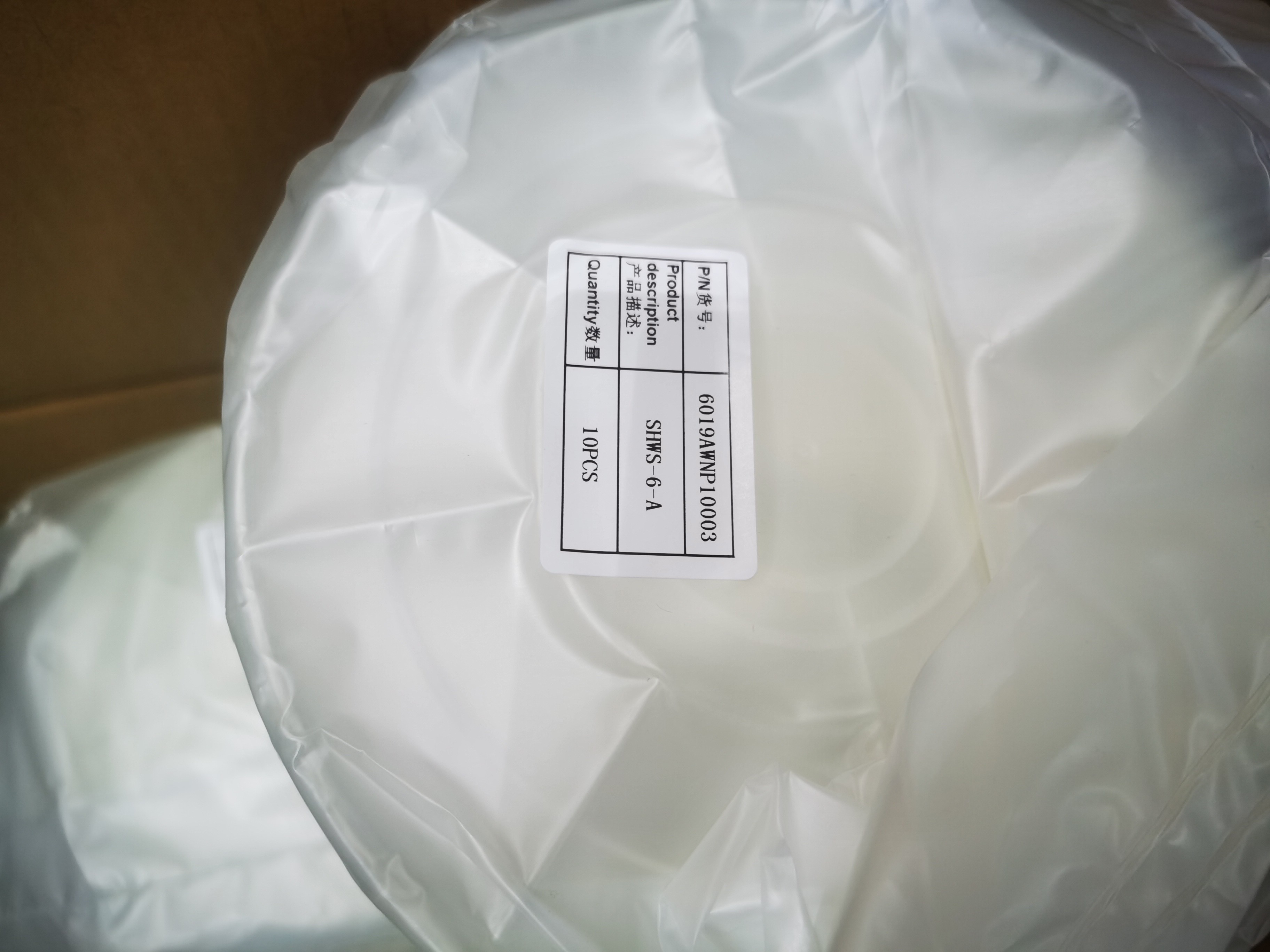 Polypropylene Single Wafer Box 6" 150mm Wafer Carrier Container Box