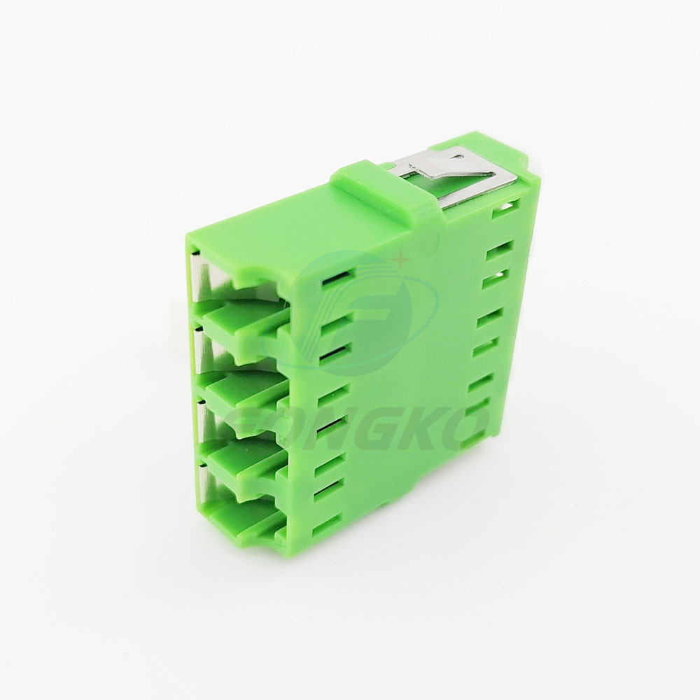 SM APC Optical Fiber Cable Adapter Lc Connector Adapter With 4 Head