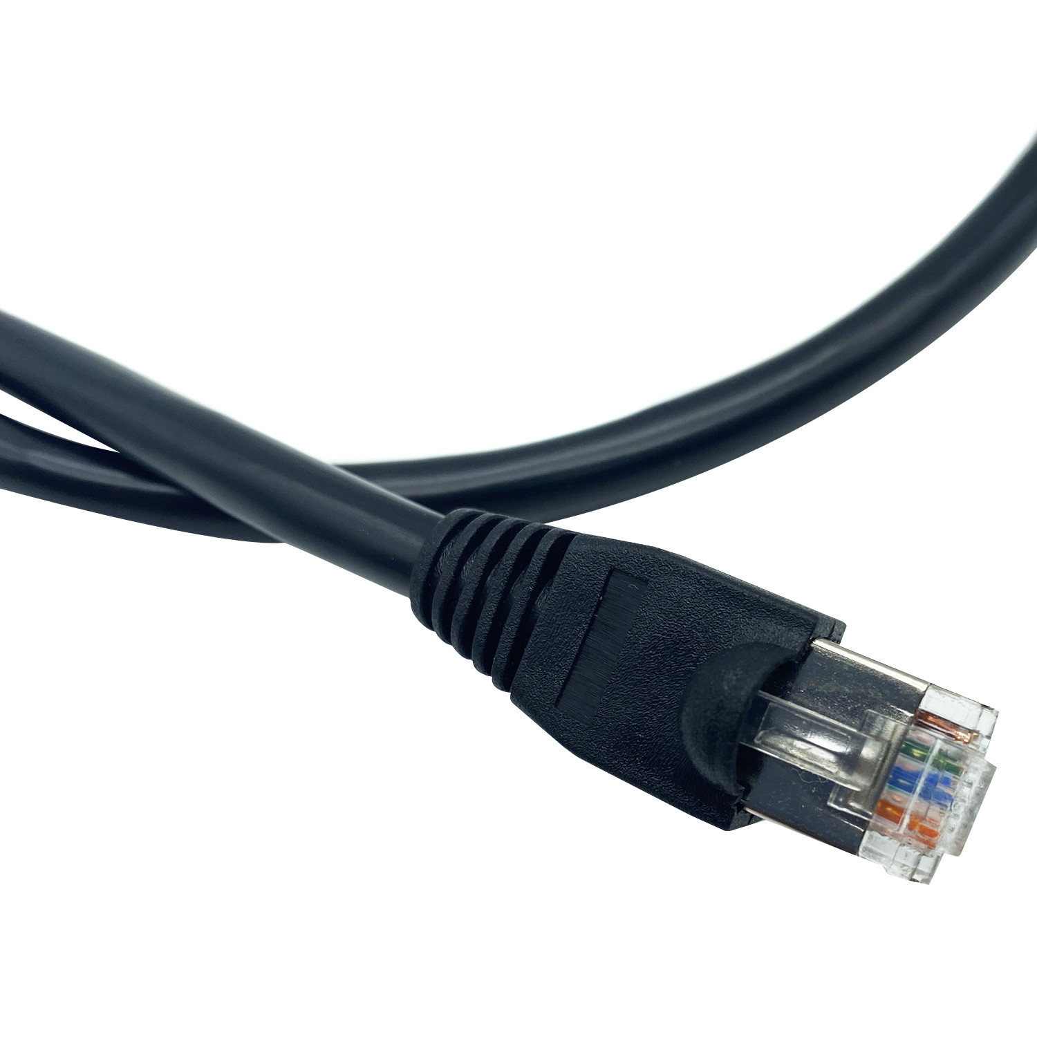 1m Copper Ethernet Cable Assembly For Temperature Data Transmission 100Ohm 300V