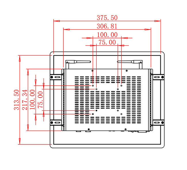 17-Inch Versatile Android Screen for Industrial Monitoring and Security Systems