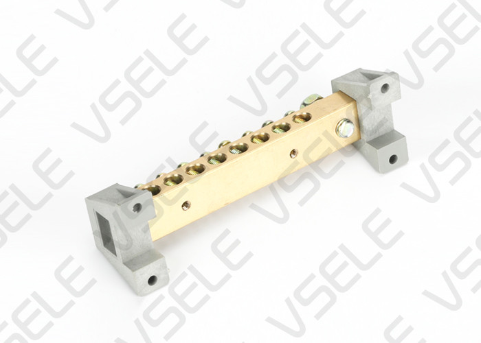 Bus Bar Copper Terminal Block Double Row Zero Strip Grounding Line