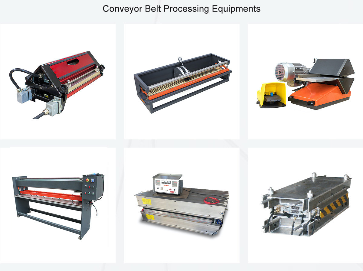 Water Cooling Polyurethane Polyester Pvc Belt Splicing Machine Jointing Machine