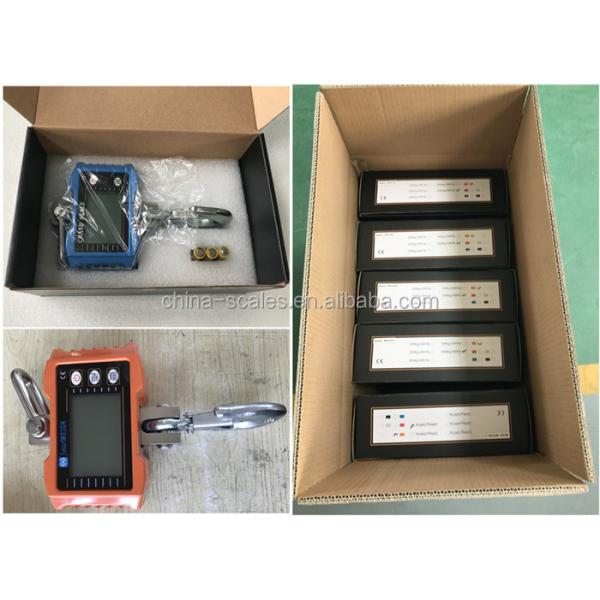 Digital Calibrate 300kg 0.1kg Lcd Display Mini Portable Crane Scale