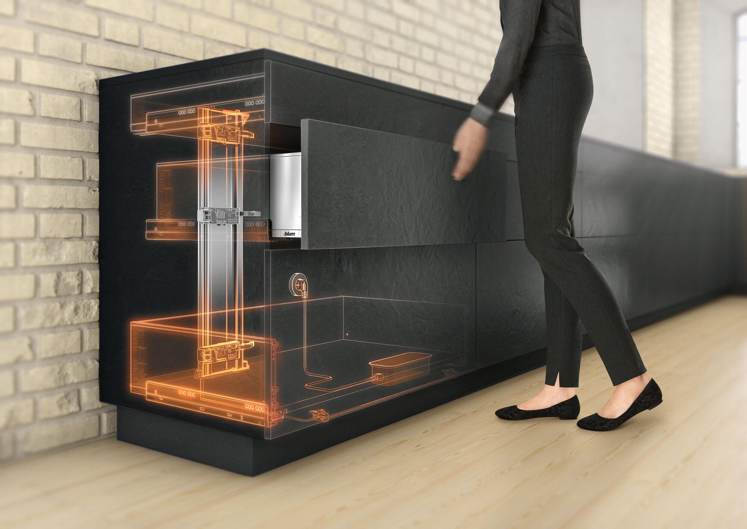 Highly ODM/OEM Waterproof Glossy Kitchen Cabinet for House Kitchen Modern Design Styl